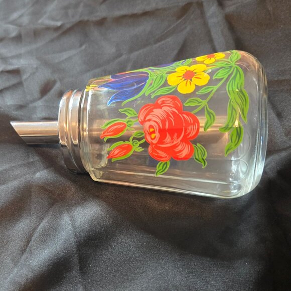 Vintage Austrian ST. CHRISTOPH-ROSTFREL Glass Sugar Pourer - Picture 6 of 10